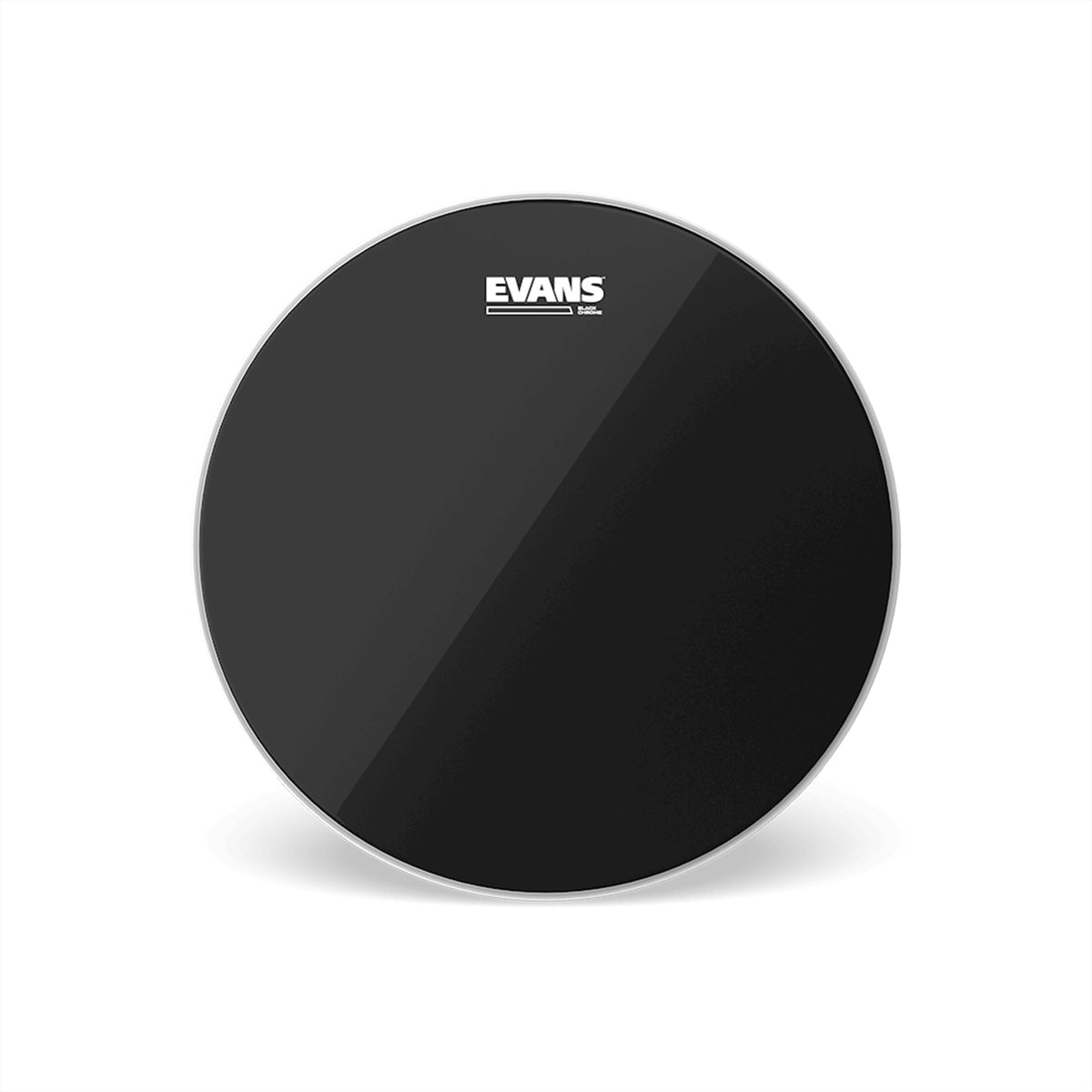 Evans TT14CHR BLACK CHROME 14-INCH TOM BATTER DRUMHEAD