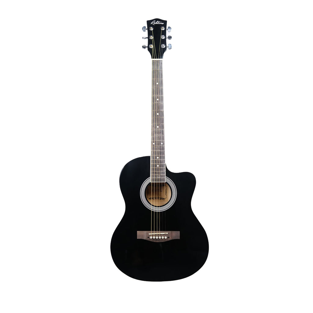 Richtone RT39C 39Inch Acoustic Guitar - Black