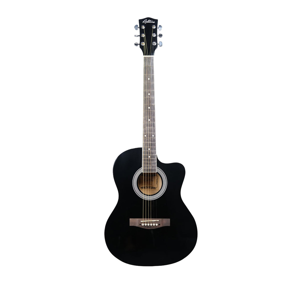 Richtone RT39C 39Inch Acoustic Guitar - Black