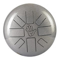 Clapbox Tongue Drum with bag and Mallets - Grey