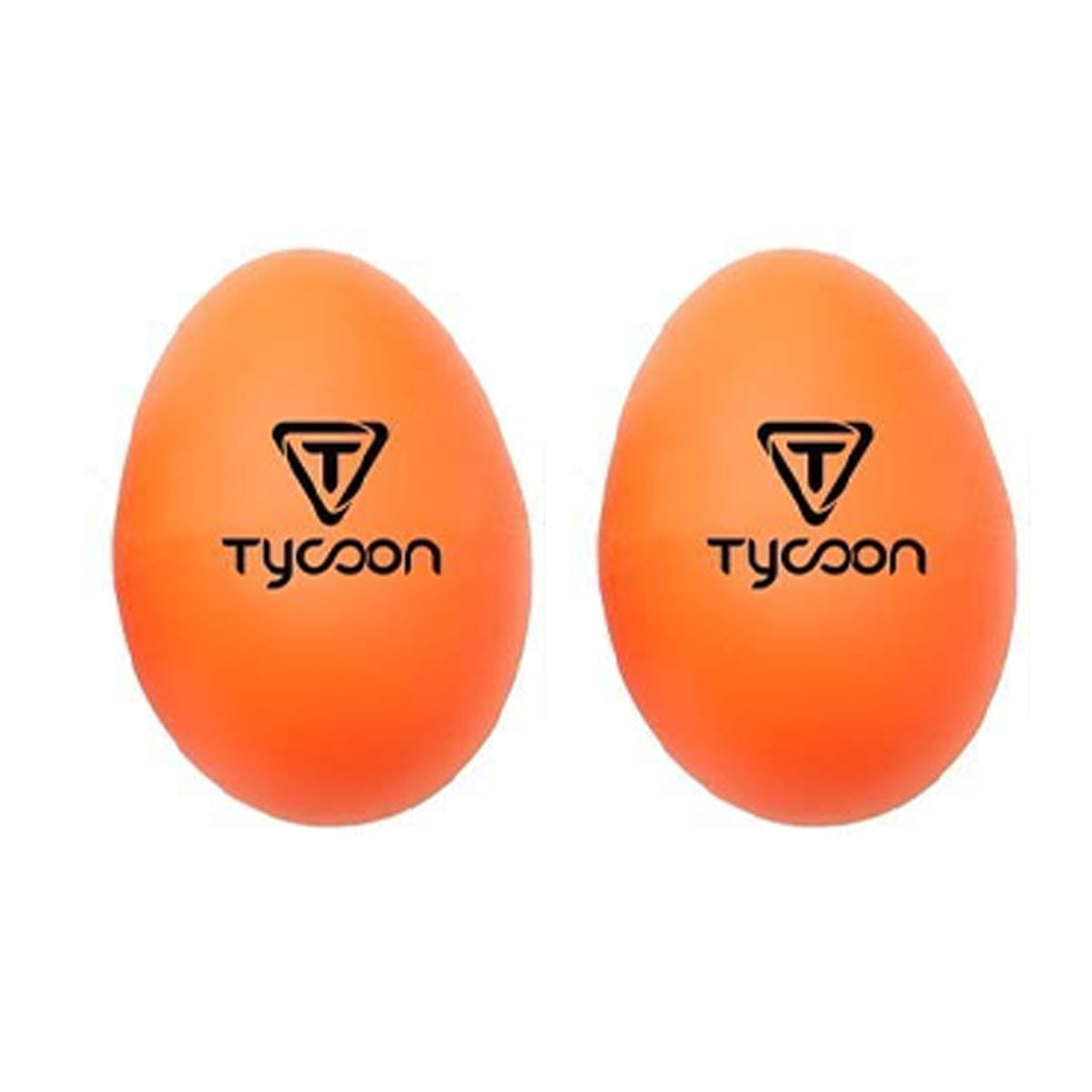 Tycoon Percussion TE-O Egg Shakers Plastic Pair (Orange)