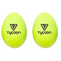 Tycoon Percussion TE-Y Egg Shakers Plastic Pair (Yellow)