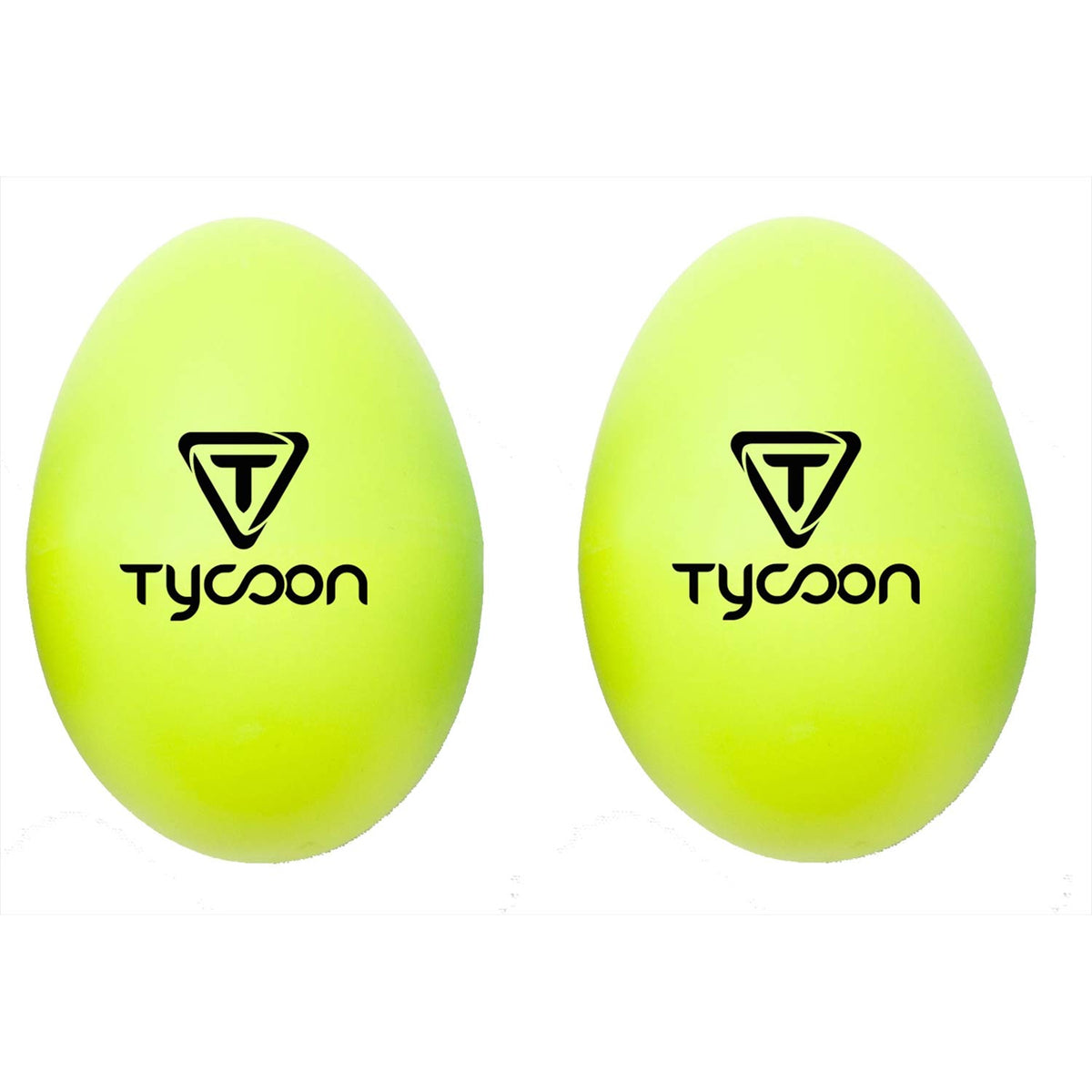 Tycoon Percussion TE-Y Egg Shakers Plastic Pair (Yellow)