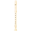 Aulos 3-piece Student Soprano Recorder - Ivory (A303B)