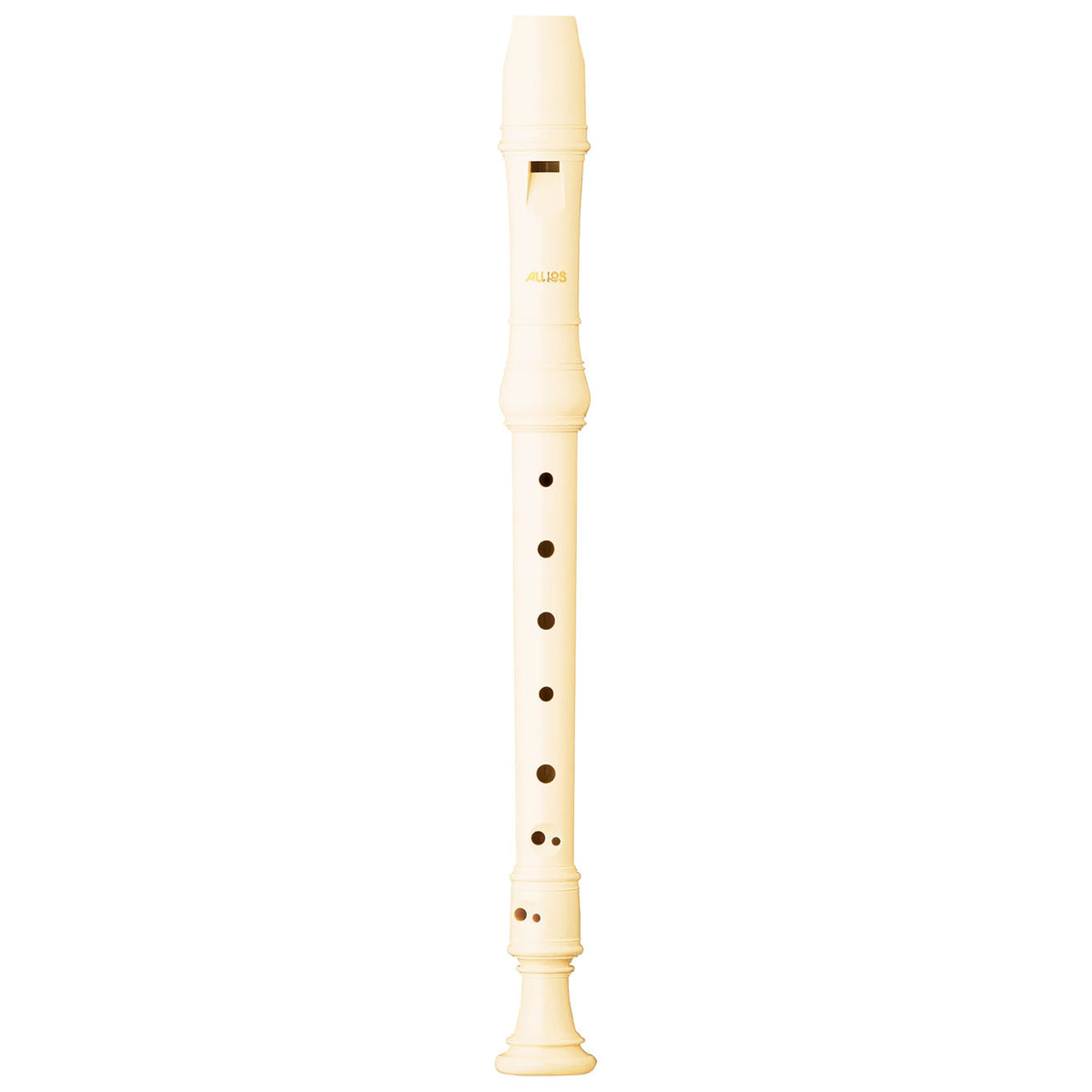Aulos 3-piece Student Soprano Recorder - Ivory (A303B)