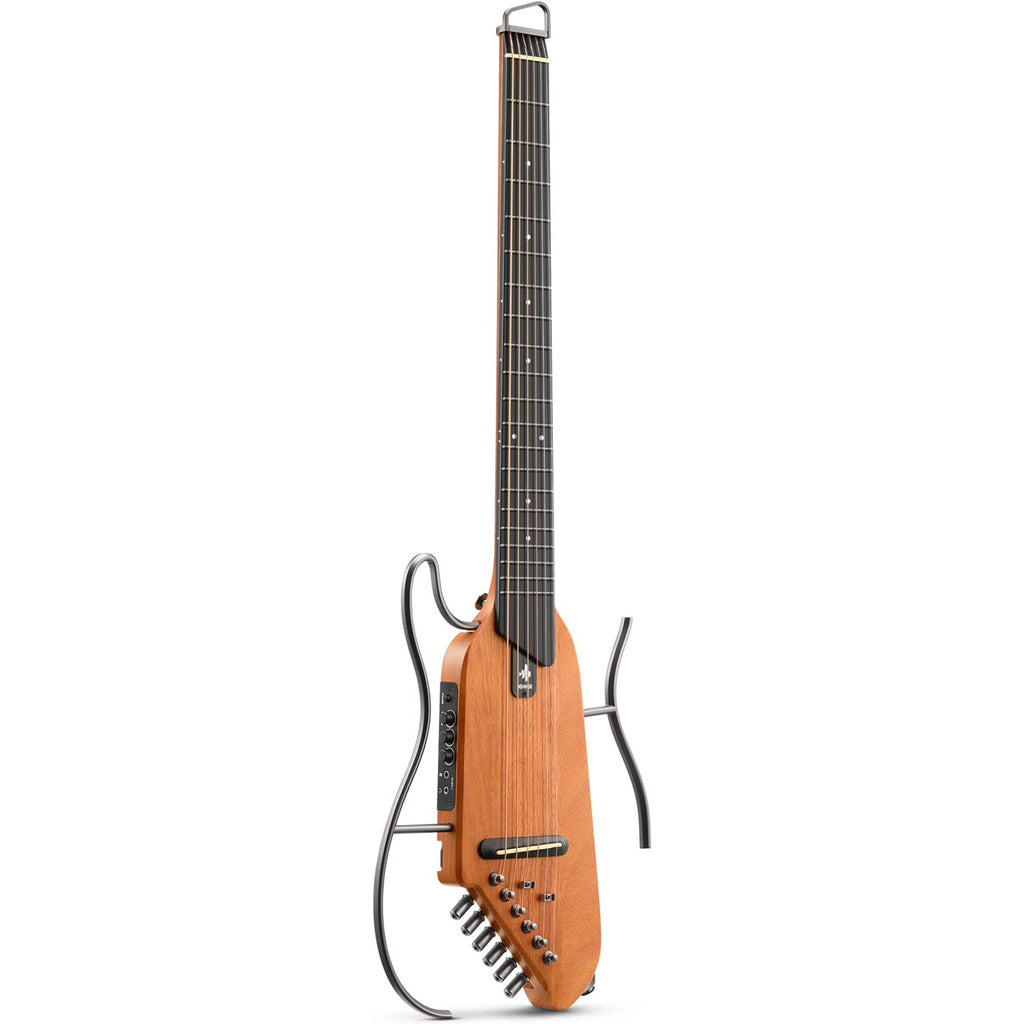 Donner HUSH-I Headless Silent Guitar - Natural