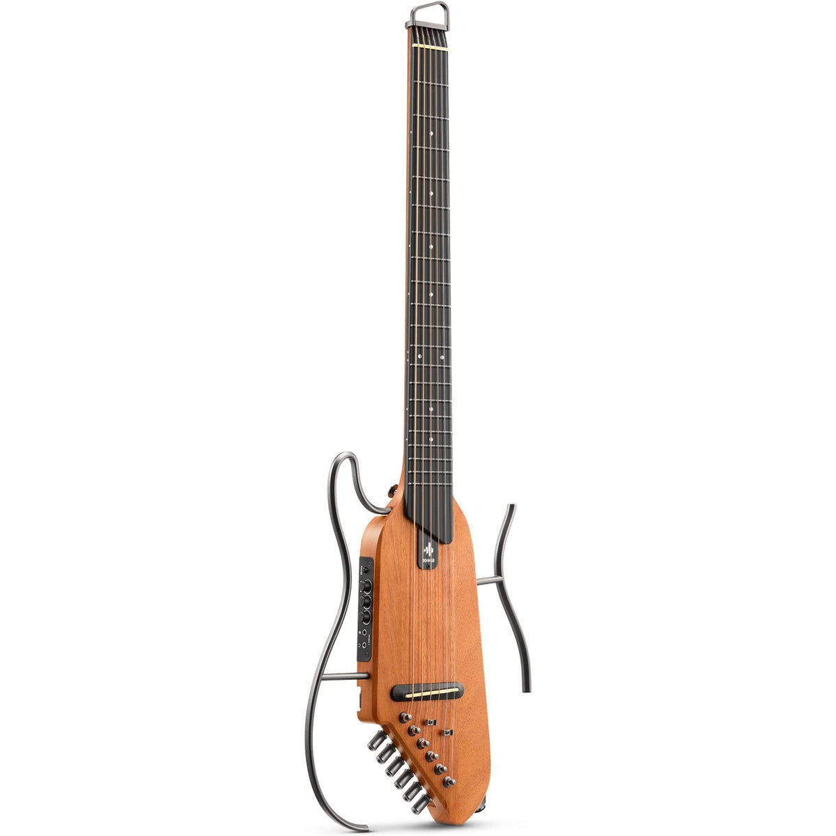Donner HUSH-I Headless Silent Guitar - Natural