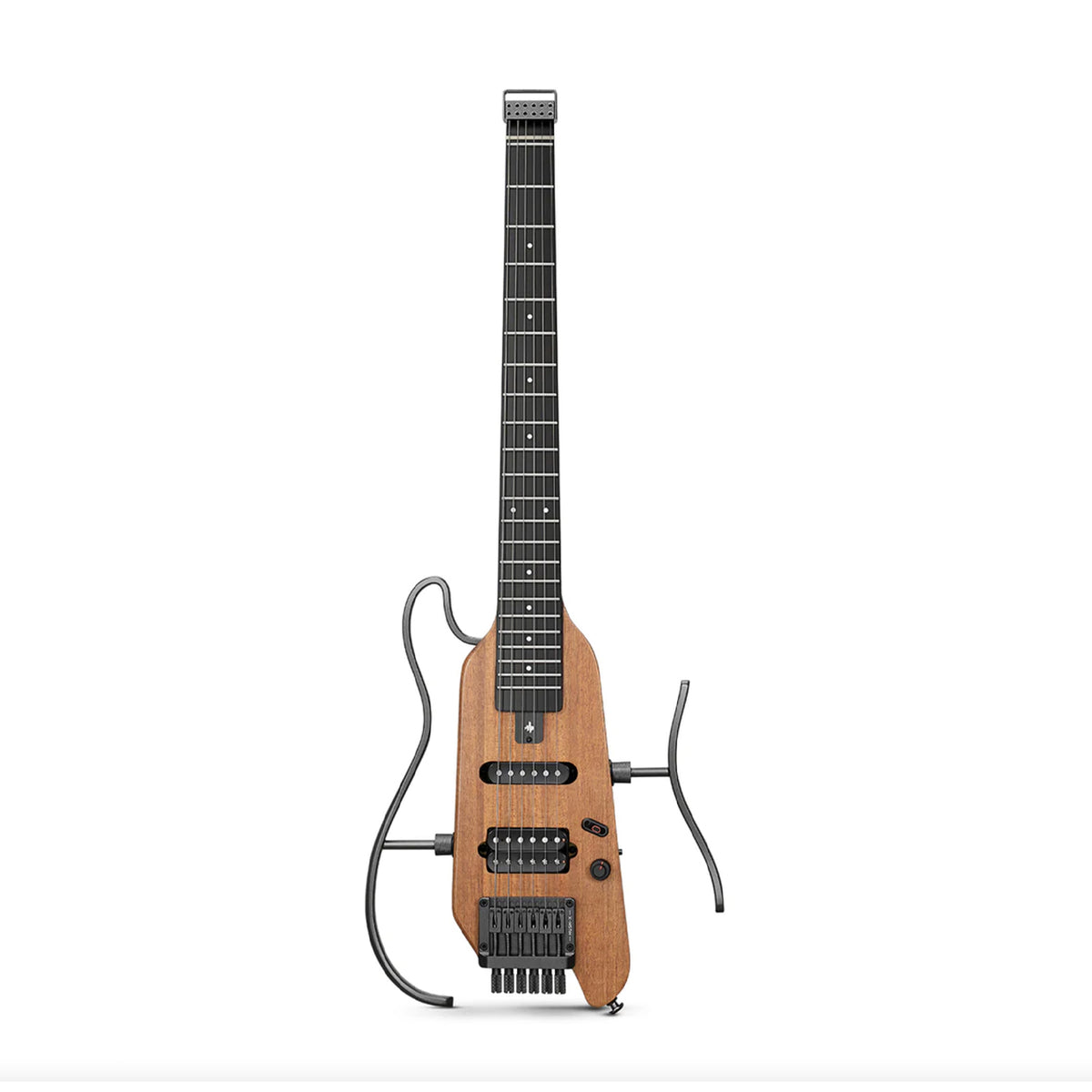 Donner Hush-X Featherlight Headless Electric Guitar - Natural