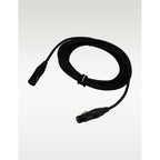 Hawk SXFG-016 Gold Series XLR Male to XLR Female With Cable Tie – 5 Meter BLACK