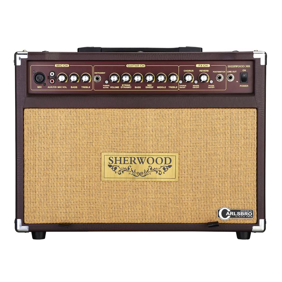 Carlsbro Sherwood 30R(30watt) Acoustic Guitar Combo Amp Reverb