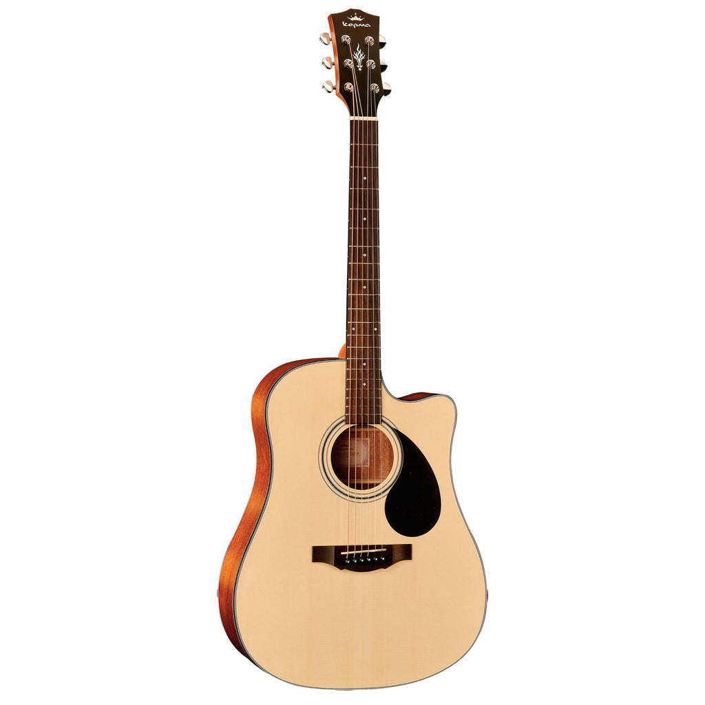 KEPMA EDC- NM Acoustic Guitar - Natural Matt