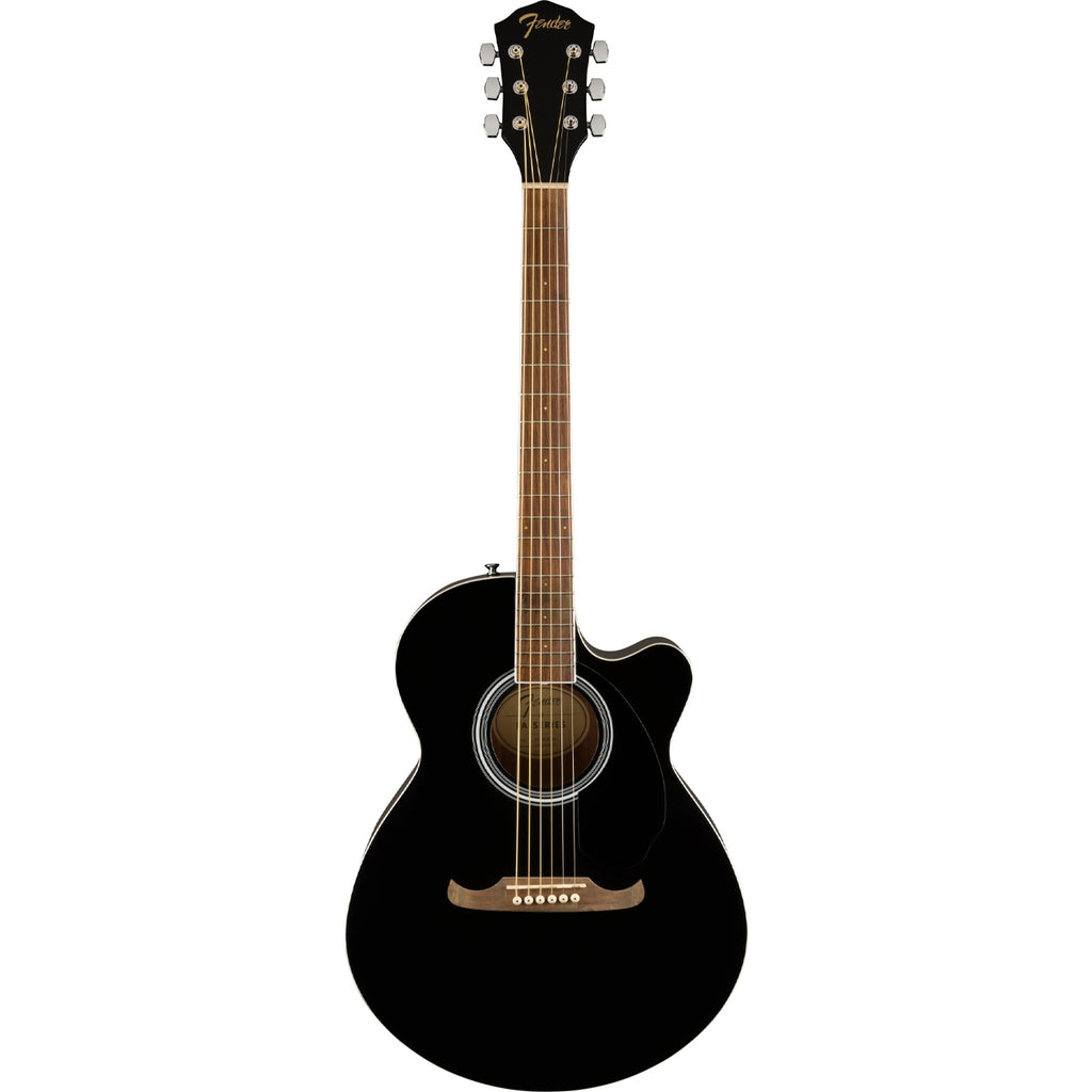 Fender FA135CE Concert Electro-Acoustic Guitar - Black