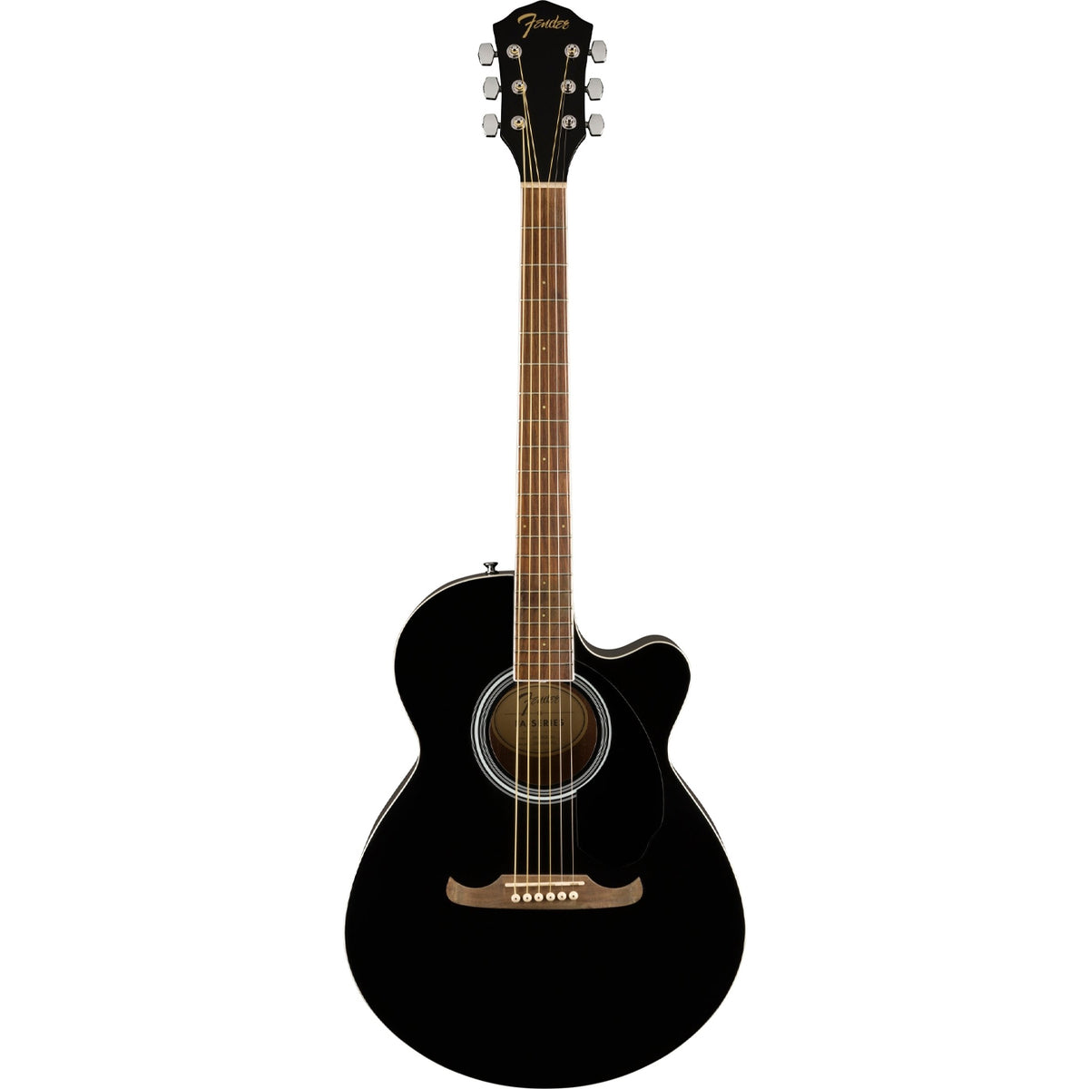 Fender FA135CE Concert Electro-Acoustic Guitar - Black