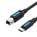 Vention USB Type C to USB Type B Printer 2.0 USB Cable CQUBG - 1.5mtr