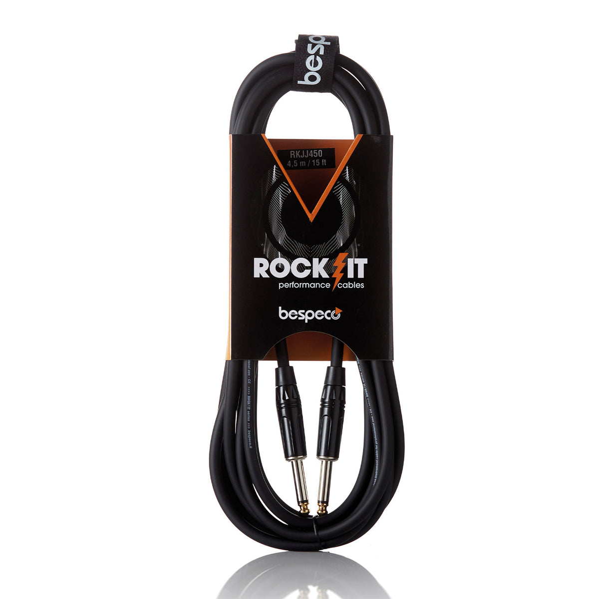 Bespeco ROCK-IT Series RKJJ450 Mono to Mono Cable - 4.5mtr