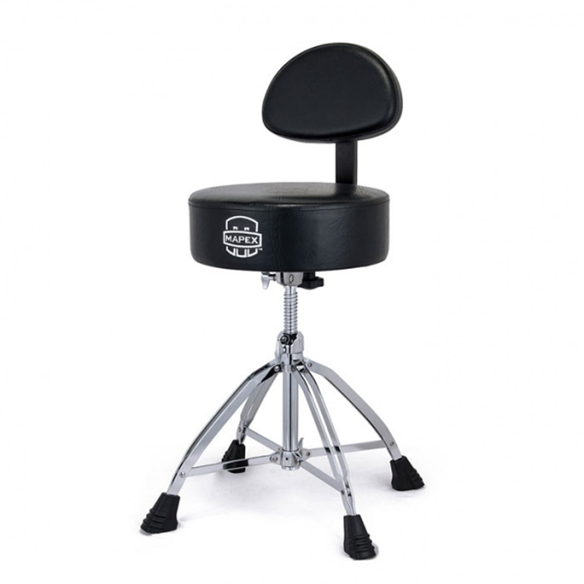 Mapex T870 Round Top Drum Throne with Back rest