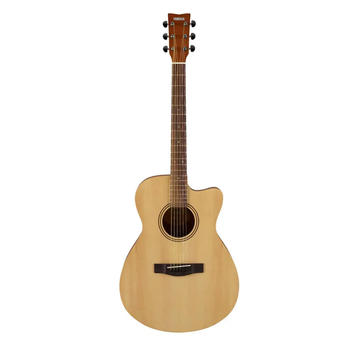 Yamaha FS400C Concert Cutaway Body Acoustic Guitar - Natural Satin