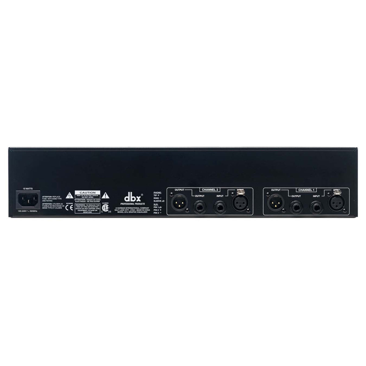 DBX231SV-EU Dual Channel 31-Band Equalizer