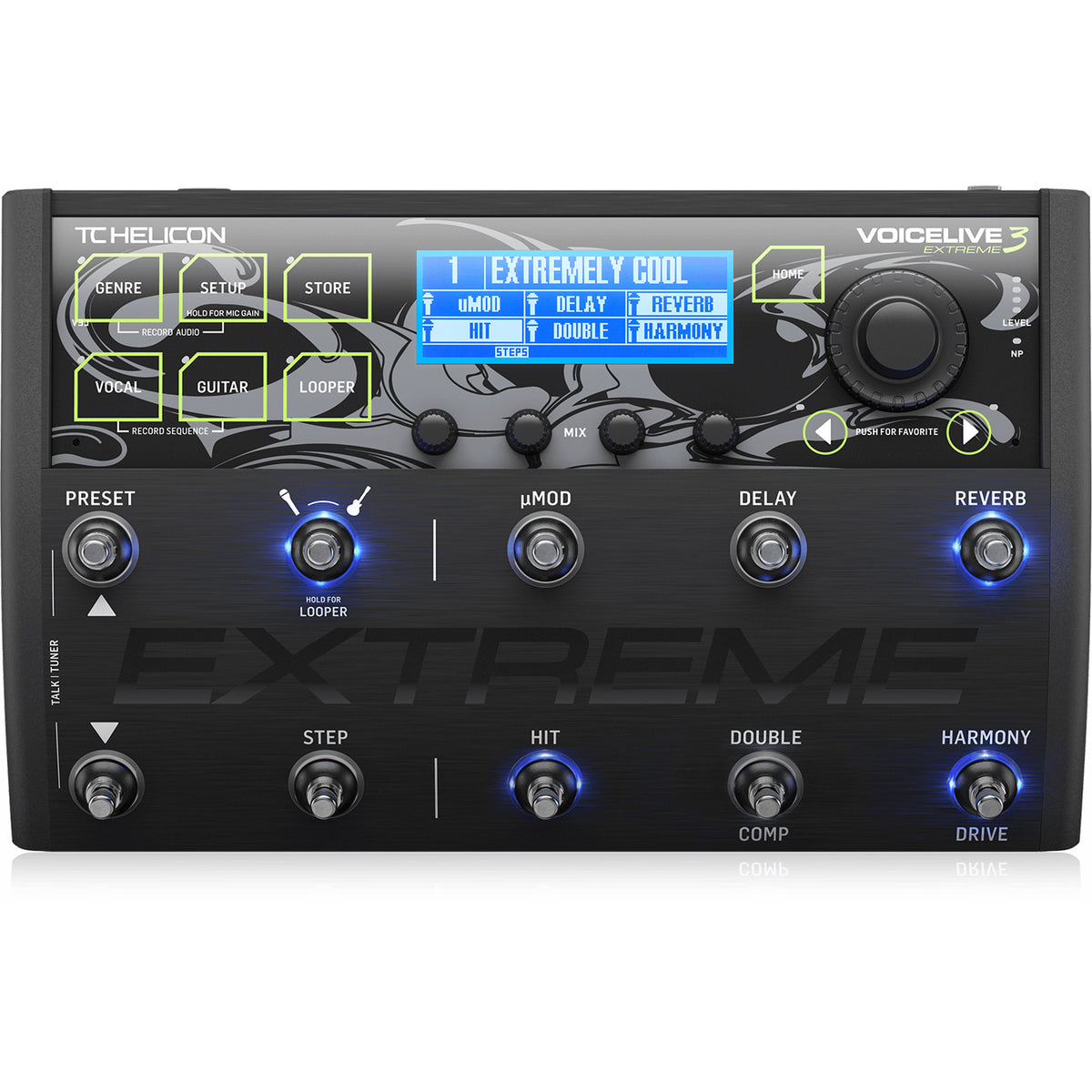 TC HELICON VOICELIVE 3 EXTREME VOCAL EFFECTS PROCESSOR