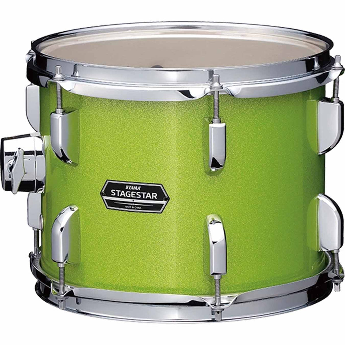 Tama Stagestar ST52H5C SCP 5-Piece Acoustic Drum Kit - Lime Green Sparkle