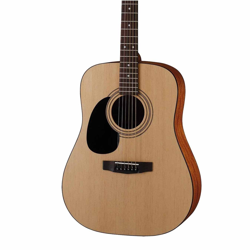 Cort AD810LH-OP Dreadnought Left Handed Acoustic Guitar in Natural finish