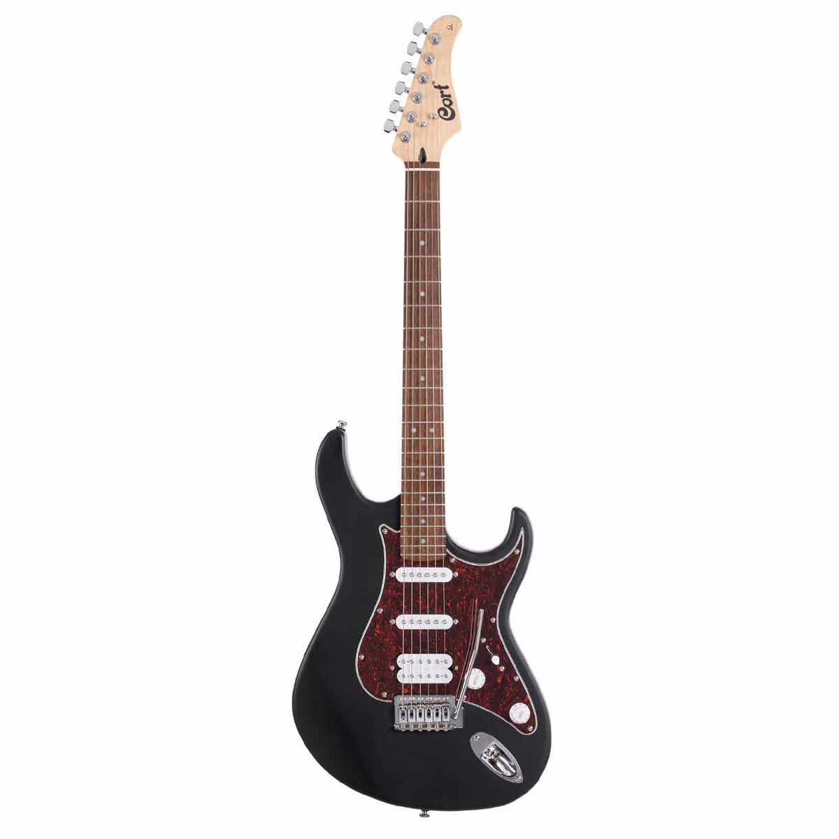 Cort G110 OPBK Electric Guitar With Gig Bag - Open Pore Black