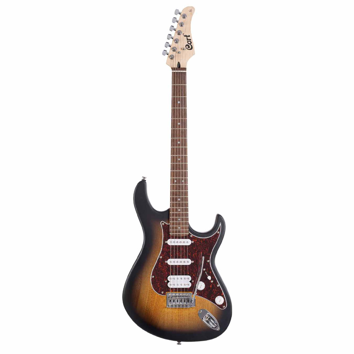 Cort G110 OPSB Electric Guitar With Gig Bag - Open Pore Sunburst