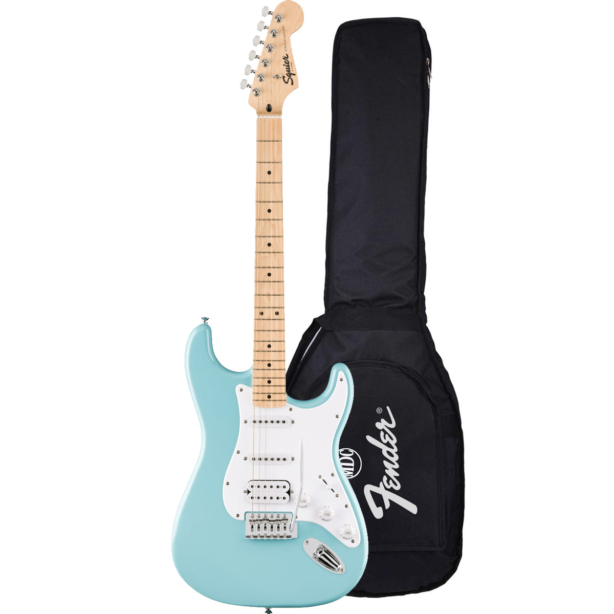 Fender Squier Sonic Stratocaster HSS FSR Maple Electric Guitar With Bag 0373202597 TTQ