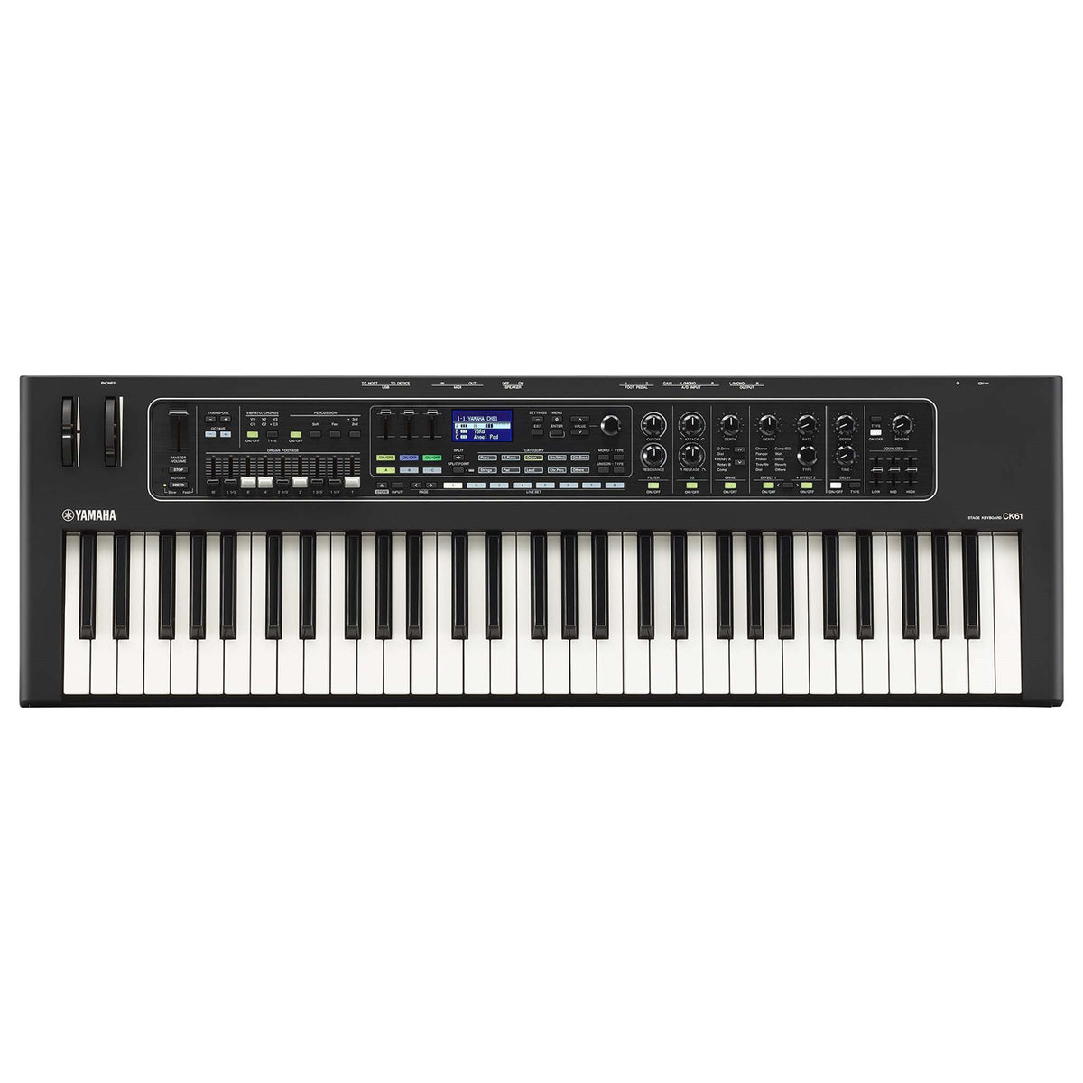 Yamaha CK61 61-Key Stage Keyboard with Adapter
