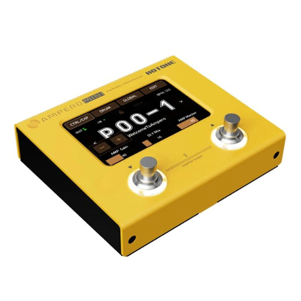 Hotone Ampero MINI AMP Modeler/Effects Processor MP50 MG