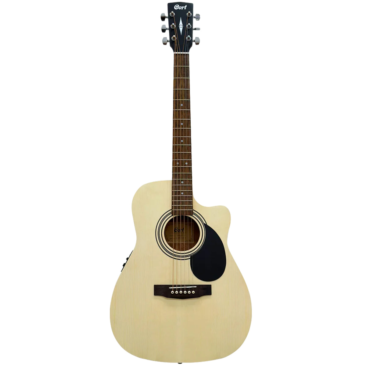 Cort AF500CE OP Semi Acoustic Guitar - Open Pore Natural