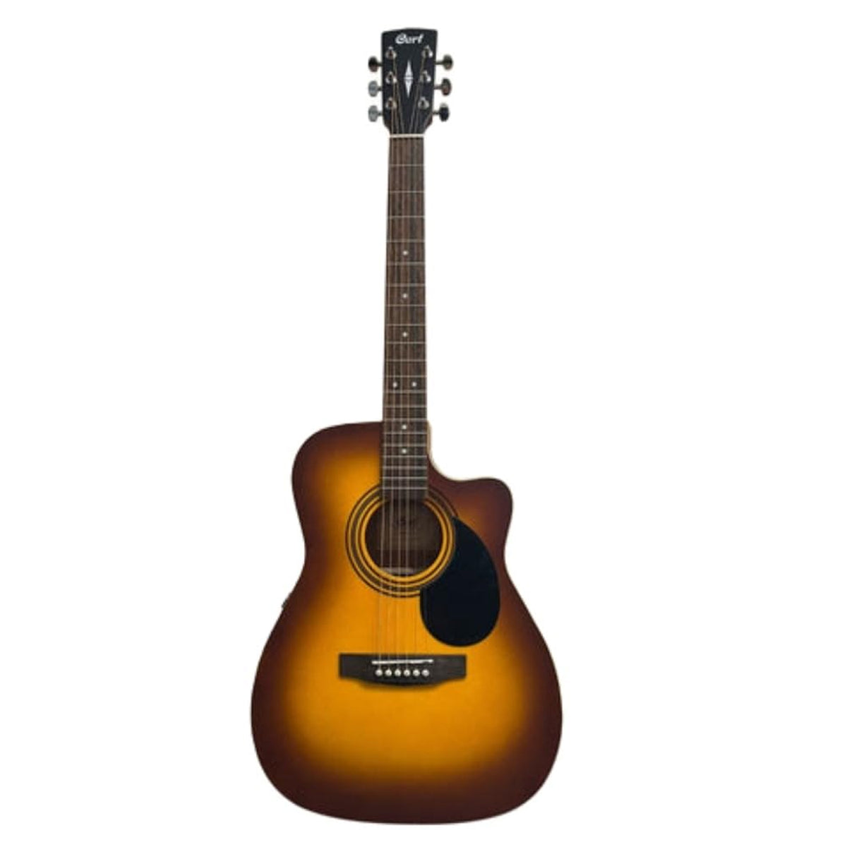 Cort AF500CE Cutaway Semi-Acoustic Guitar - Sunburst