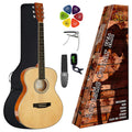SX SO104K Auditorium Shape Acoustic Guitar Kit- Natural
