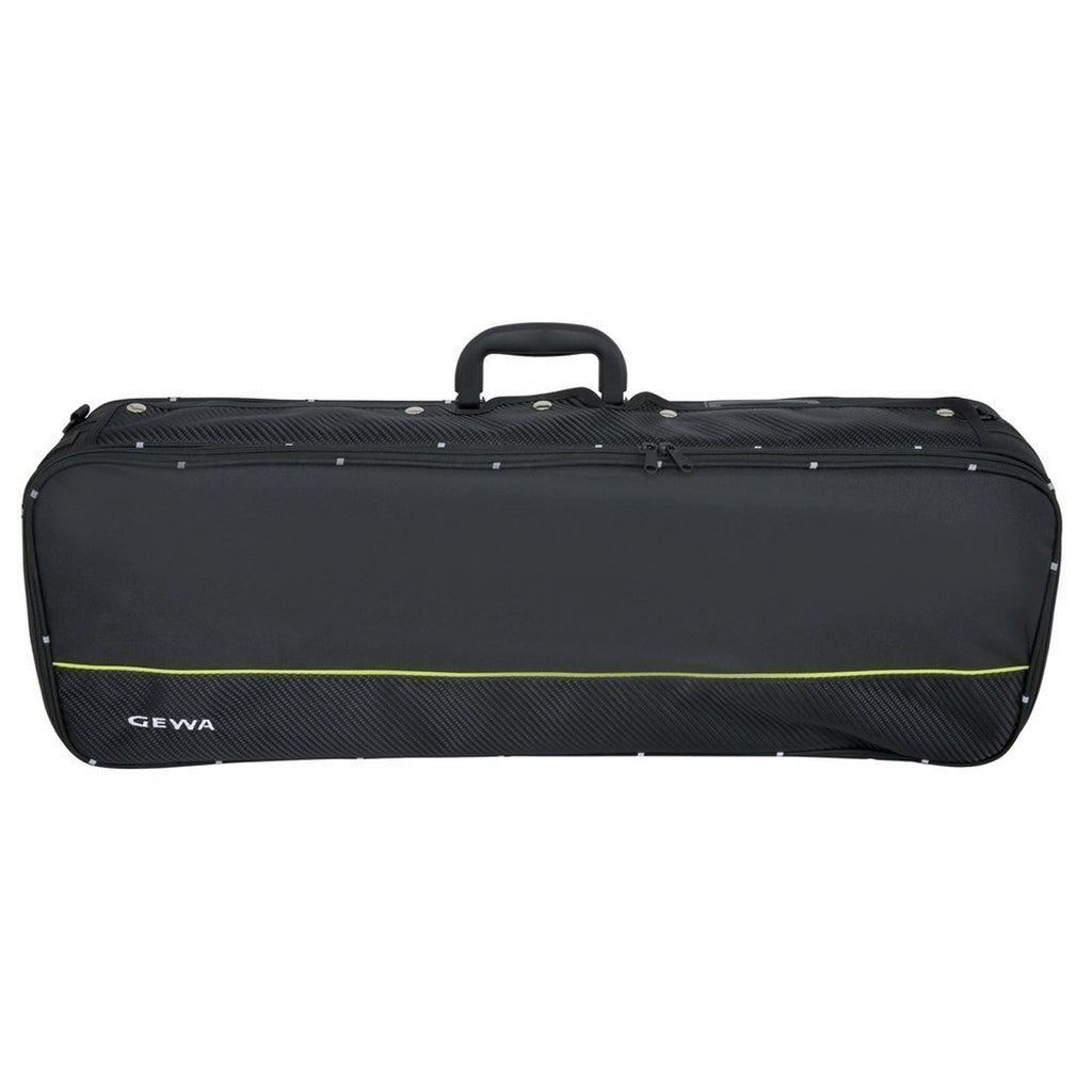 GEWA Violin Case Aspirante Oblong 4/4 Carbon-Optic Black-309101