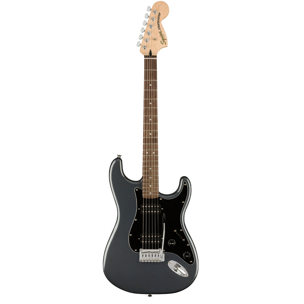 Fender Squier Affinity Strat HH Charcoal Frost Metallic (378051569)