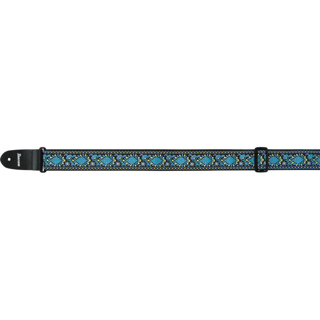 Ibanez GSV50 P1 Guitar Strap - Light Blue