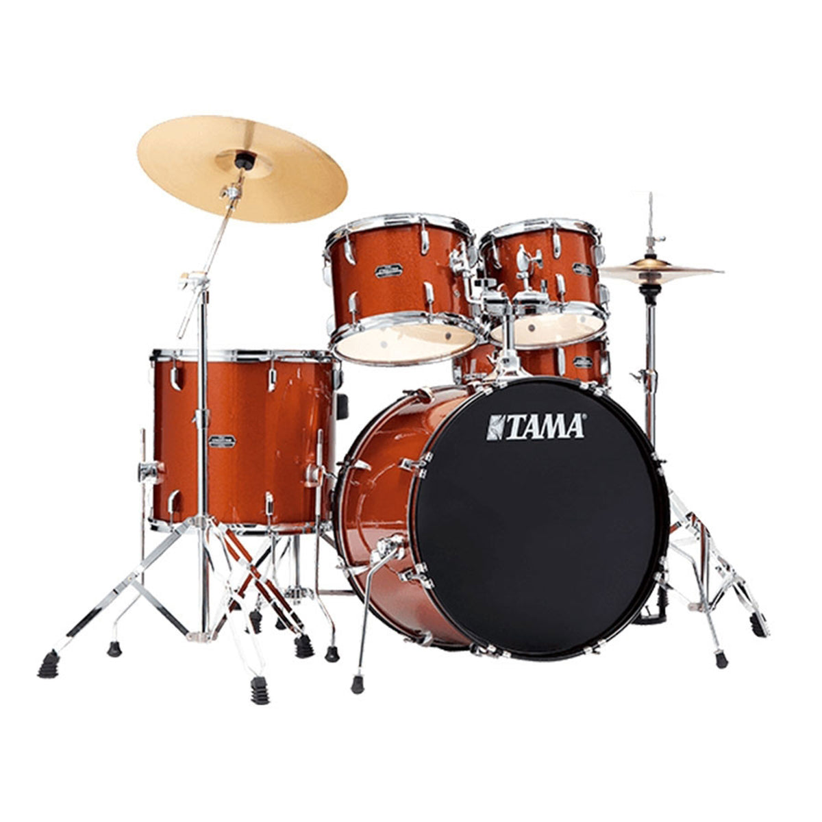 Tama Stagestar ST52H5C SCP 5-Piece Acoustic Drum Kit - Scorched Copper Sparkle