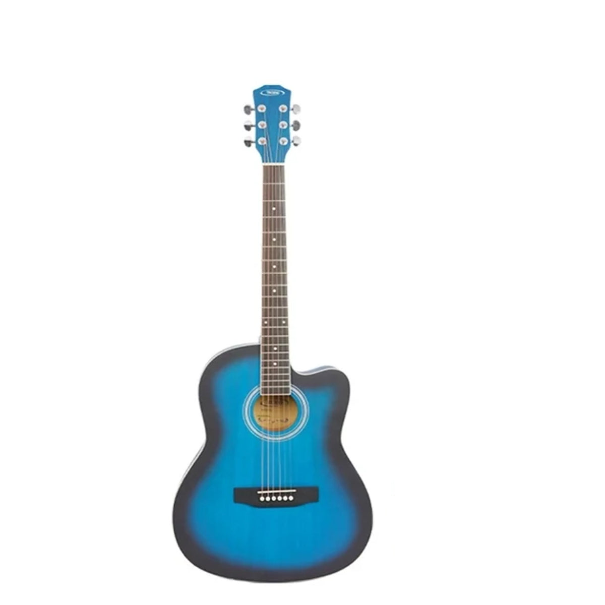Techno Acoustic Guitar TRC-239C 39 Size - Blue With Bag