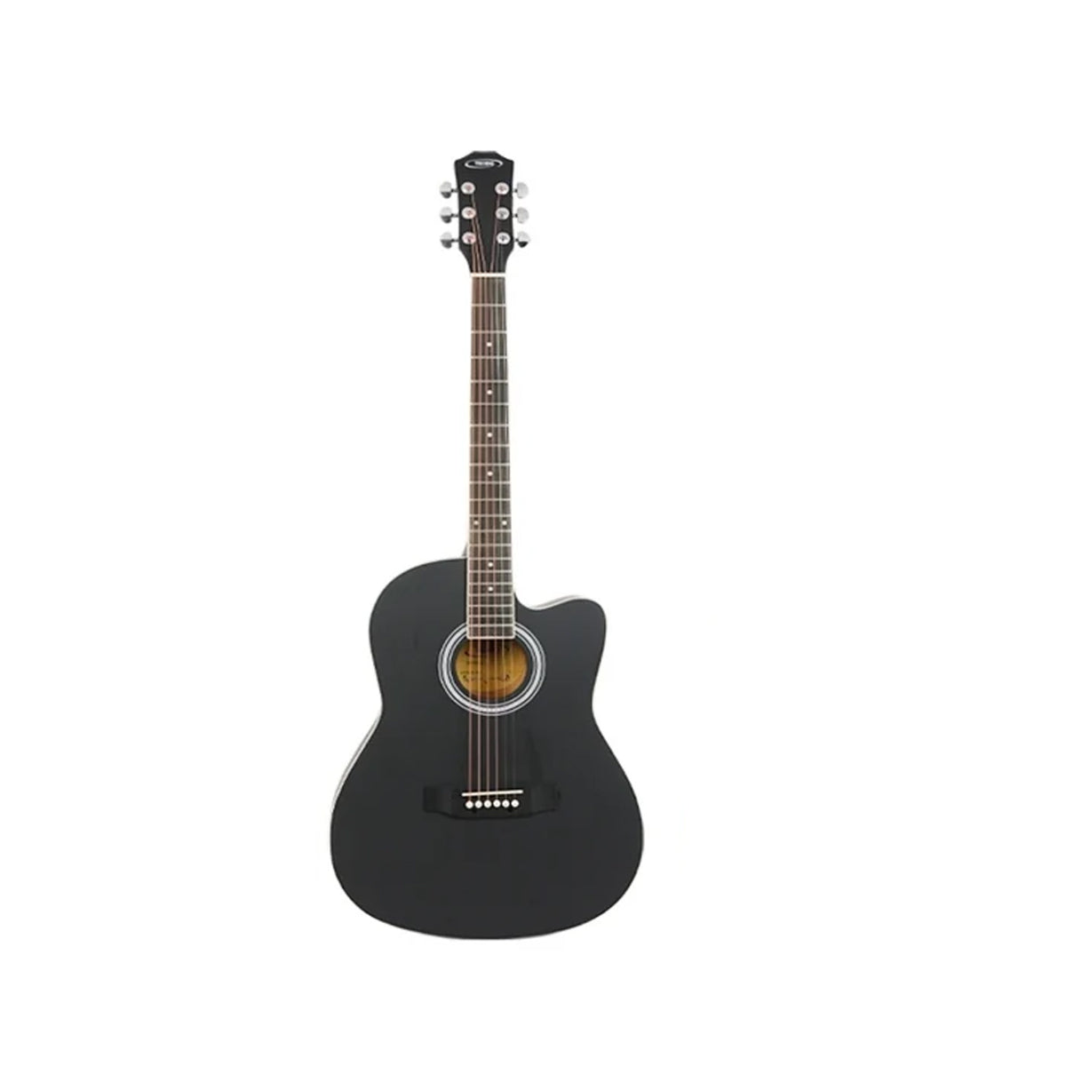 Techno Acoustic Guitar TRC-239C 39 Size Black With Bag