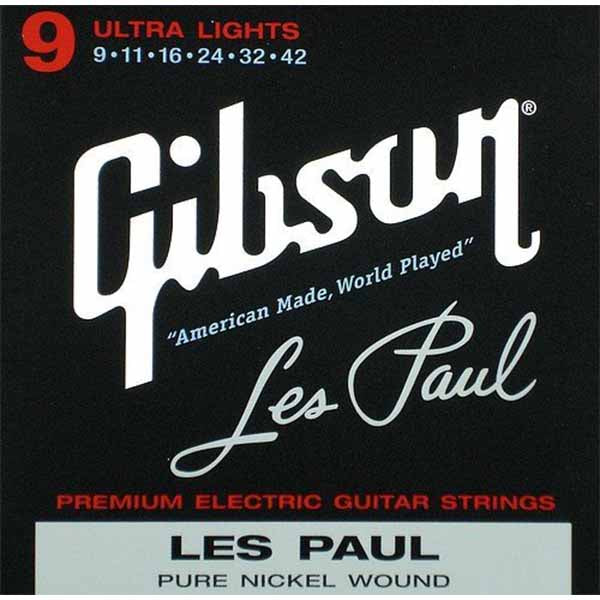 Gibson Les Paul SEG-LP9 .009-.042 Electric Guitar Strings