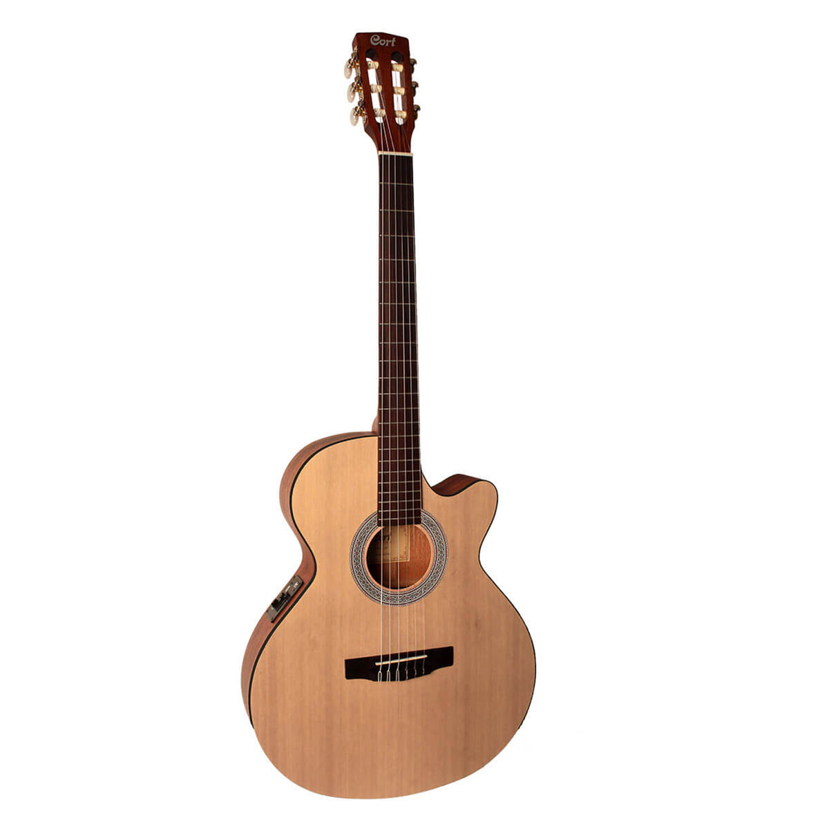 Cort Classic CEC1 Electro Acoustic Classical Guitar - Open Pore