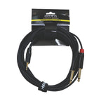 Hawk Pro Audio TMPLU01.5-Y Cable EP To Dual TS MALE – 1.5Meter