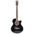 Chateau F121CE 39inch Semi Acoustic Guitar - Black