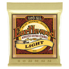 Ernie Ball Acoustic Guitar Strings Earthwood 80/20 Bronze Light .011-.052 EBL2004
