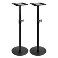 Softline Pro SP 801 HR Heavy Duty Studio Monitor Stand with Round Base - Pair