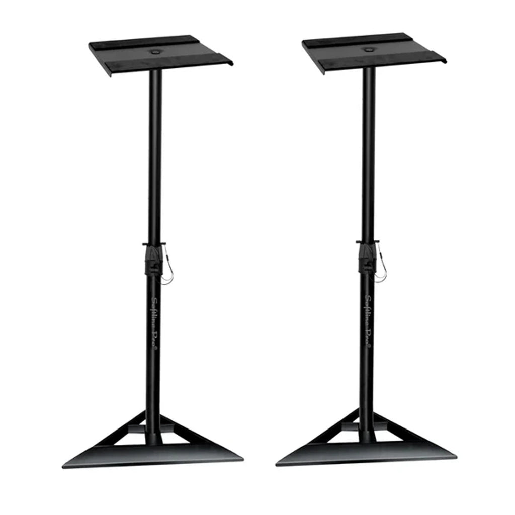 Softline Pro SP88 Heavy Duty Studio Monitor Stand Pyramid Triangle Shape - Pair