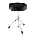 Softline Pro SP T800 Drum Throne Adjustable Padded Saddle Drum Stools Motorcycle Style Heart Shape Heavy Duty with Rubber Fee