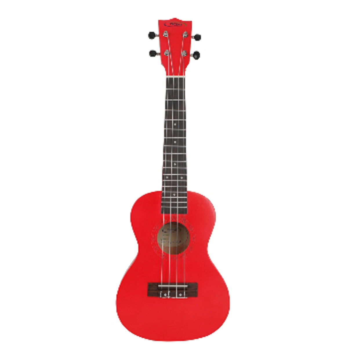 Techno Soprano Ukulele TRC-224PL - Red