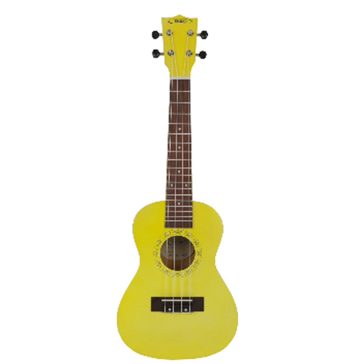Techno Soprano Ukulele TRC-224PL - Yellow
