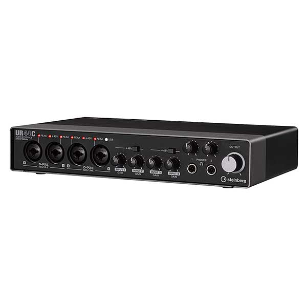 Steinberg UR44C 6x4 USB 3.0 Audio Interface with Cubase AI and Cubasis LE